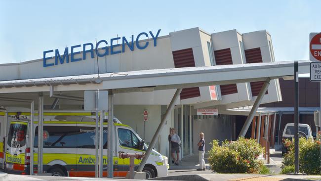 Incumbent LNP candidate Tony Perrett says Gympie’s Hospital poses challenges to the regin’s ageing population at its present home. Photo Tanya Easterby / The Gympie Times