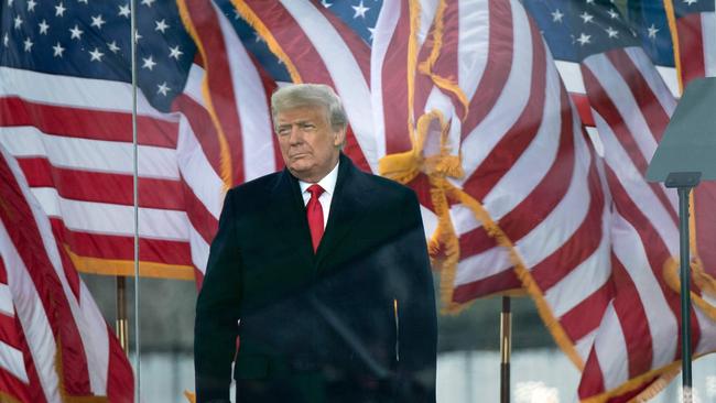 The American political class has crossed a Rubicon by prosecuting former US President Donald Trump. Picture: AFP