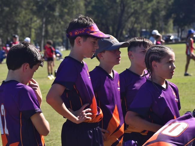 Faces at the Queensland Representative School Sport state 10-12 years touch championships at Cyril Connell Fields, Rockhampton, on June 7, 2024.