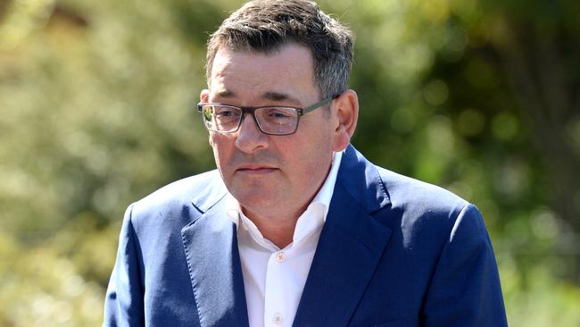 Daniel Andrews of course is now gone – retired (jumping ship) before many critical reports on his time including the Victorian Ombudsman’s report of this week. Picture: Andrew Henshaw