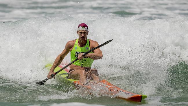 Shannon Eckstein will miss the next Ocean6 round but hopes to return for Gold Coast races at Currumbin and Surfers Paradise. Picture: Jerad Williams