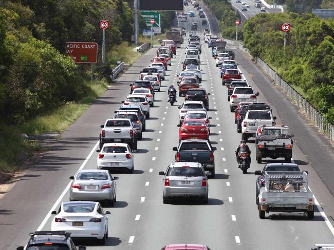 DALKABIN AUSTRALIA FRIDAY 20TH DECEMBER 2024 - Traffic on the M1 travelling north and south varied times with good flow and traffic slowing right down ahead of Christmas Picture David Clark