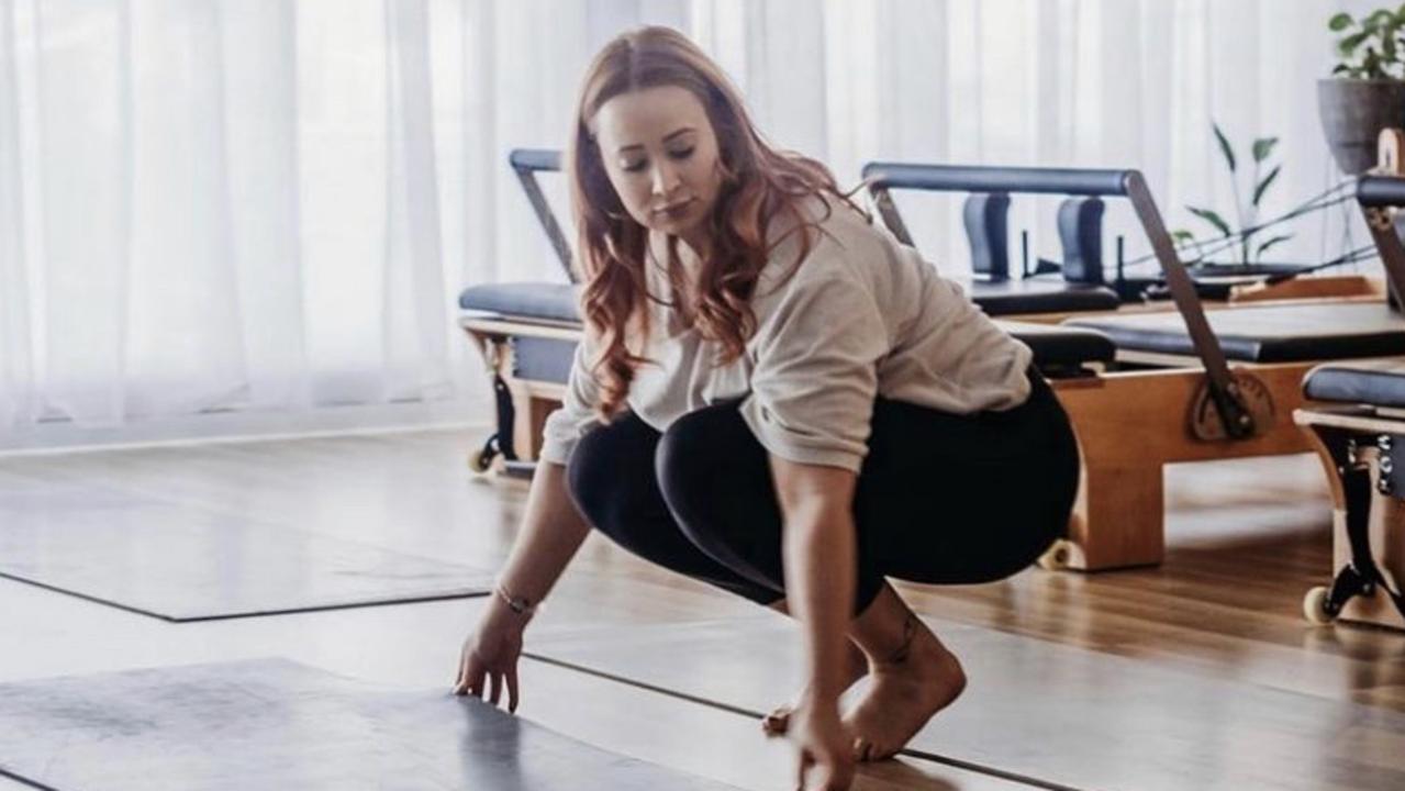 Sally Laundess in her pilates studio in Albury on the Victorian-NSW border