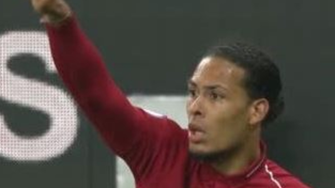 Virgil van Dijk was hailed by viewers for telling Xherdan Shaqiri to take the decisive free-kick