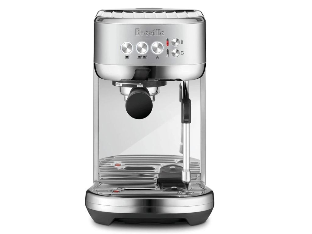 Tigerlily credits her Breville coffee maker for all the long nights endured with a newborn. Picture: Amazon Australia