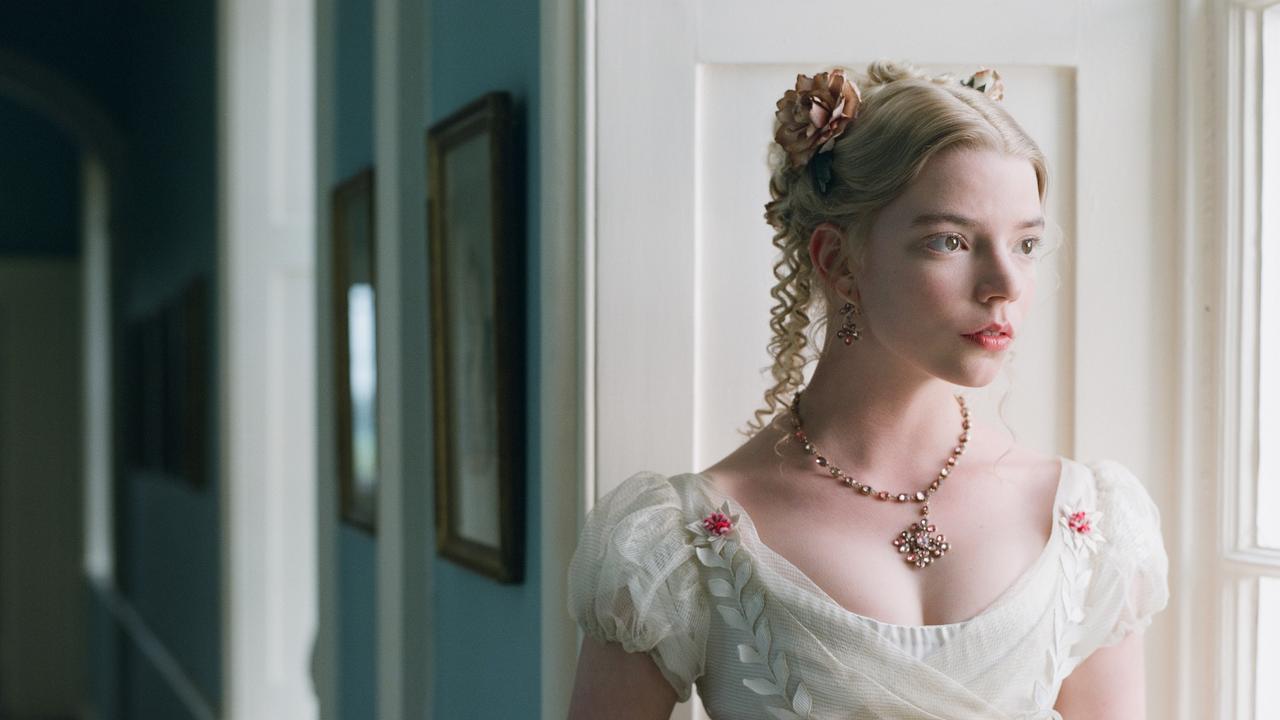 Anya Taylor-Joy as Emma Woodhouse in Emma.