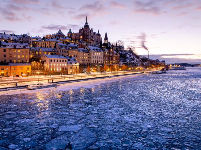 Stockholm skyline in winterPhoto - GettyEscape 17 July 2022gap year cover feature