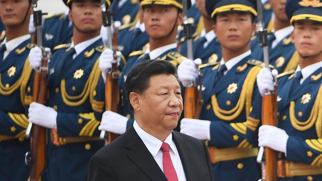 Xi Jinping’s regional ambitions are growing increasingly aggressive. Picture: AFP.