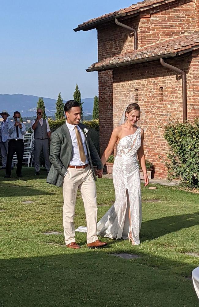 Farhad said while they had a ‘perfect’ wedding, the ordeal ‘ruined’ their special day and overall holiday experience due to the stress. Picture: Farhad Eton-Ehtesham