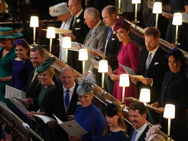 Spot the royals … Picture: Getty