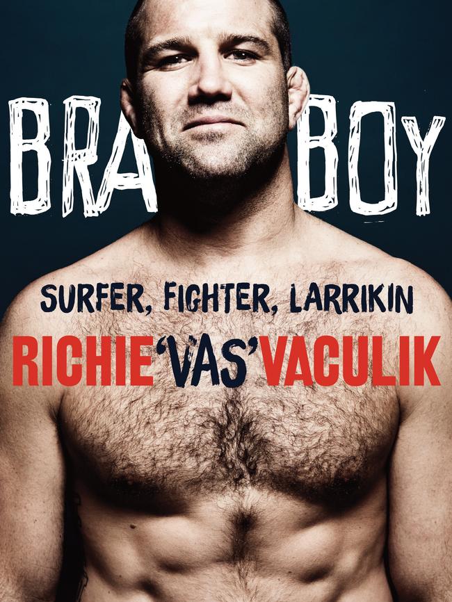 The book Bra Boy, written by Richie Vaculik.