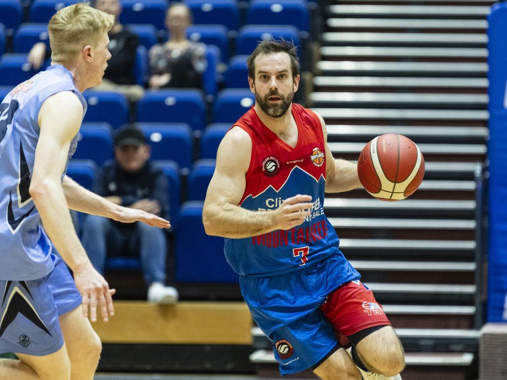 Cameron Weber is playing his last season as a Toowoomba Mountaineer, and is determined to finish with a premiership. Picture: Kevin Farmer.