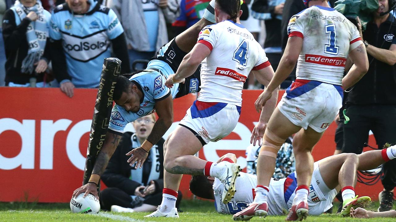 Sione Katoa proved once again he’s one of the best finishers in the NRL. Picture: Getty Images.