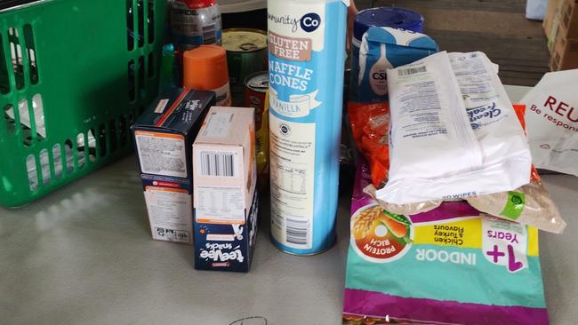 The store sells non-perishables and other household items direct from Food Bank NSW. Picture: The Good Pantry