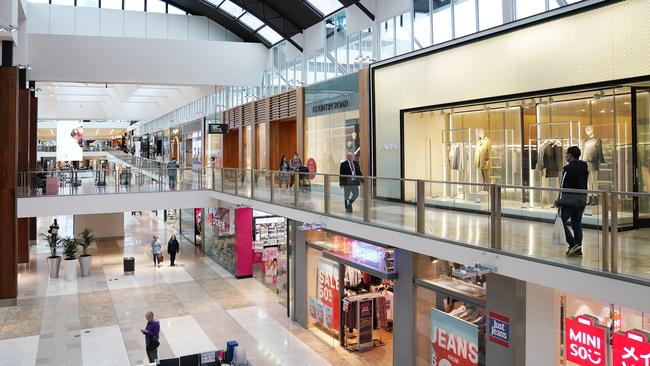 Westfield Shopping centre in Doncaster, Melbourne. Picture: AAP