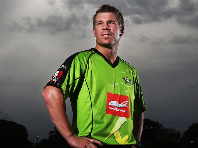 David Warner has not played a Big Bash League match since 2013.