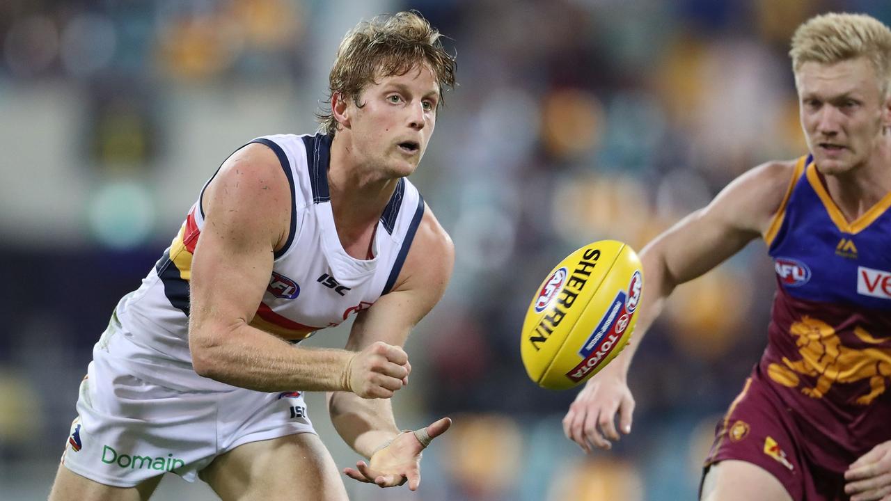 Rory Sloane will be the sole captain at the Crows this year. Picture: Getty Images