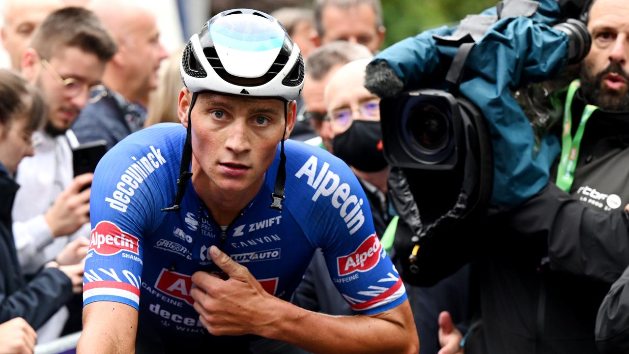 Mathieu Van Der Poel of Netherlands. Photo by Luc Claessen/Getty Images.