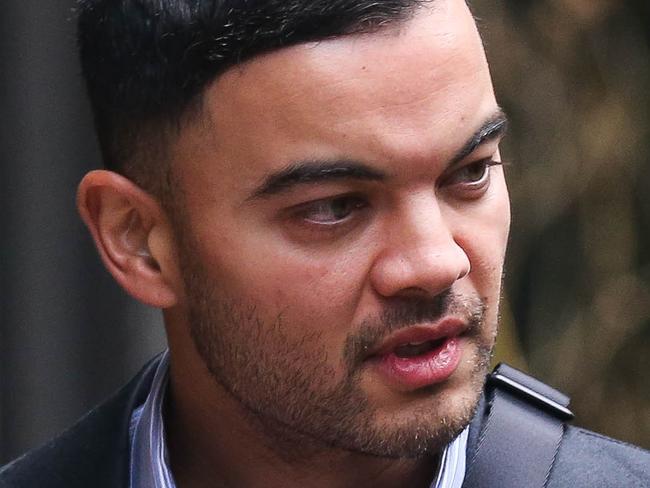 SYDNEY, AUSTRALIA - NewsWire Photos - May 24 2022: Australian musician Guy Sebastian, is seen leaving the Downing Centre District Court in Sydney. Picture NCA Newswire/ Gaye Gerard