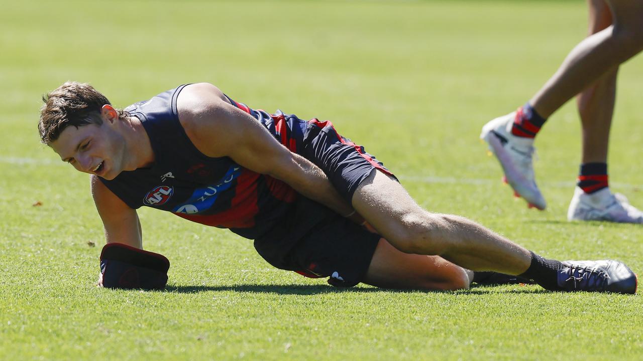 Melbourne’s Judd McVee has been one of the many pre-season casualties. Picture: Michael Klein