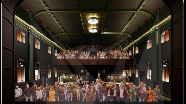 Artist’s impression of proposed redevelopment of The Princess Theatre. Picture: supplied