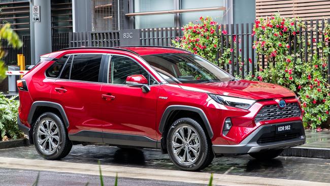 Waiting lines stretch to two years for the Toyota RAV4 hybrid. Picture: Supplied.