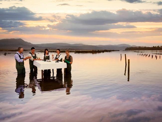 Lots to offer ... Luxury Lodges of Australia Saffire Freycinet Freycinet Marine Oyster Farm Freycinet, is on Tasmania's East Coast.