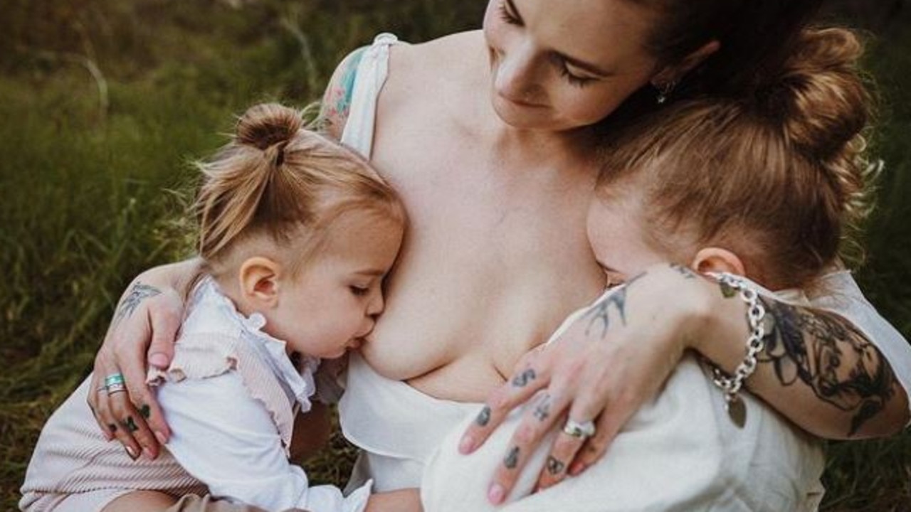 Lauren is raising awareness about breastfeeding. Picture: Myrtle &amp; May Photography