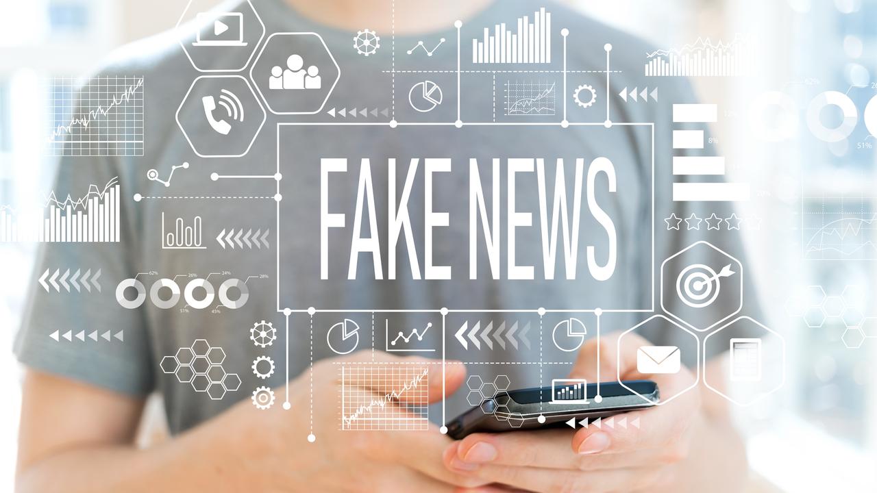 Fake news is rife on social media.