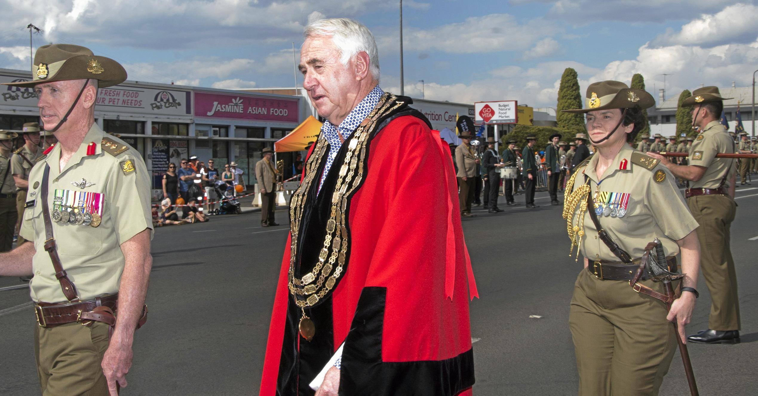 TRC Mayor Paul Antonio. Visitors to the 70th Carnival of Flowers were treated to a Freedom of the City ceremony.  Carnival of Flowers 2019: Freedom of the City. September 2019. Picture: Bev Lacey