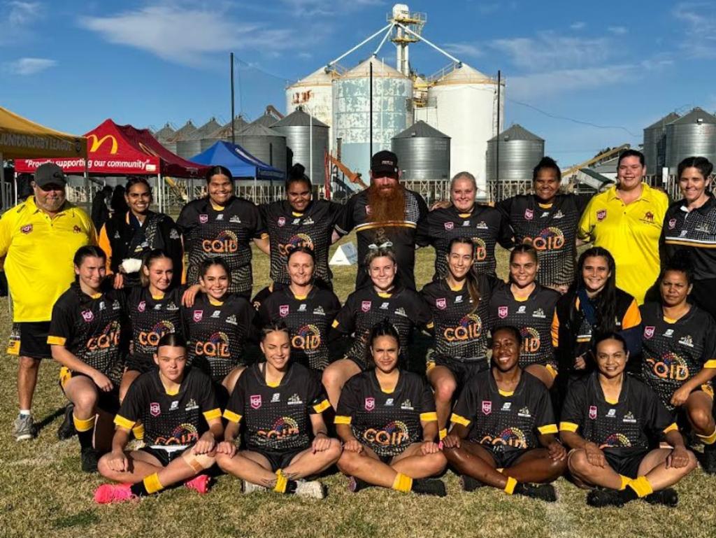 The Rocky Rustlers women finished fourth at the 47th Battalion carnival in Kingaroy.