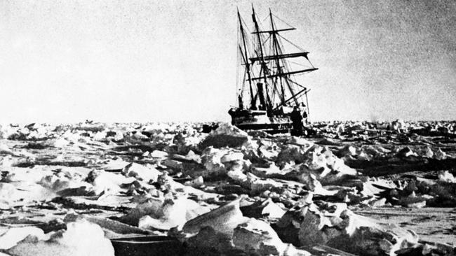 Ernest Shackleton sailed 1300km to help rescue his crew after their ship became stuck in ice in Antarctica in 1915.