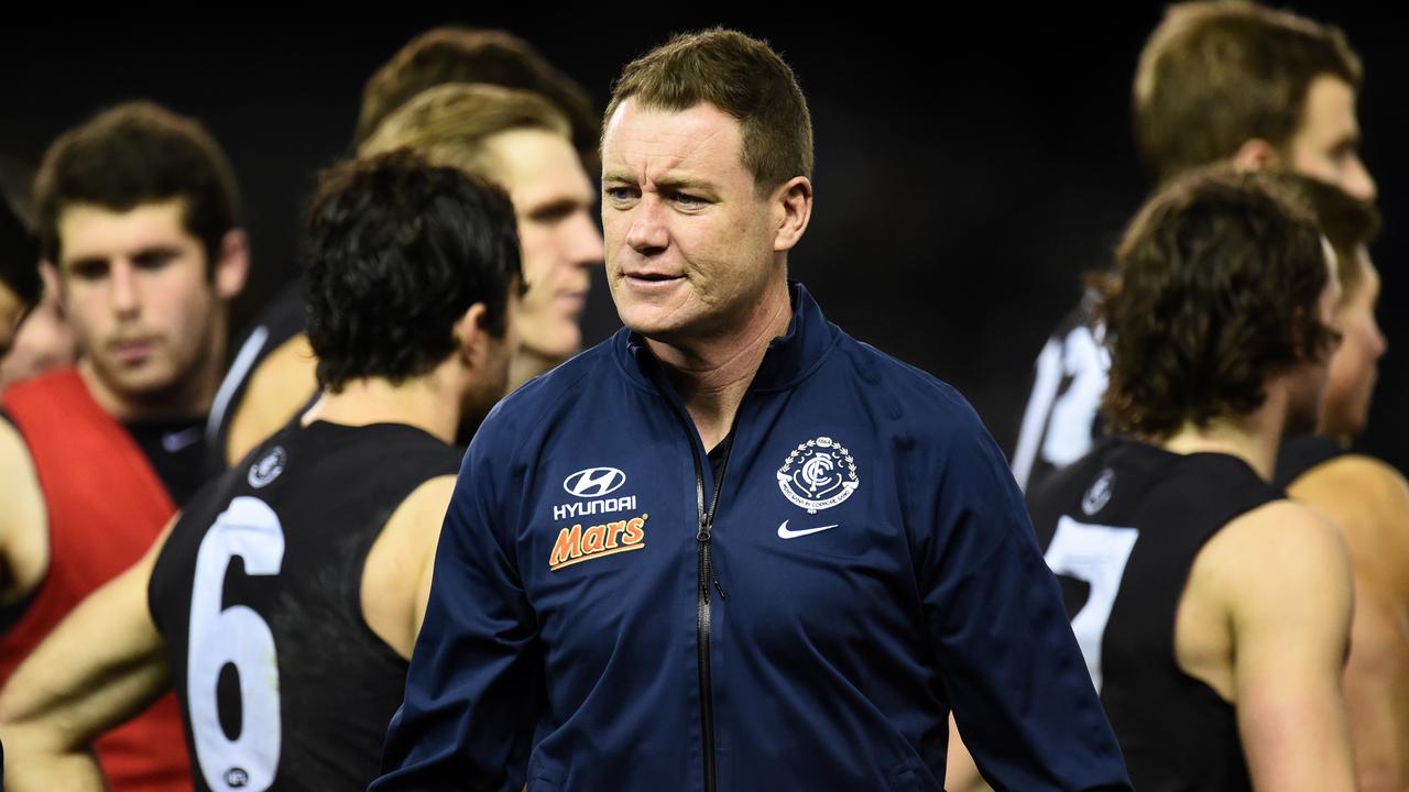 John Barker tells Mark Robinson he will do what s best for Carlton