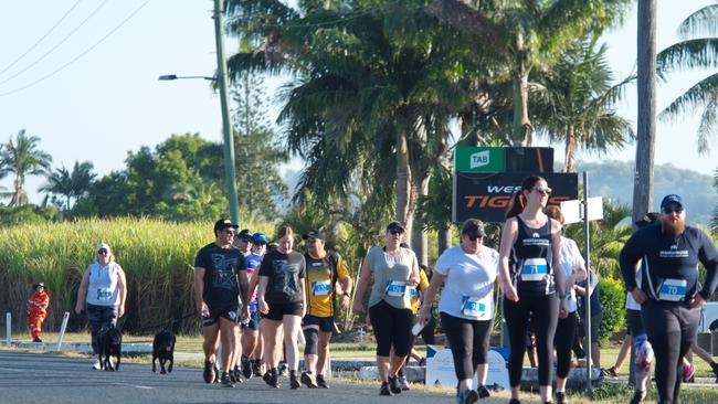 Roads were closed outside of Wests to facilitate the Run for MI Life. October 17, 2021 Picture: Marty Strecker