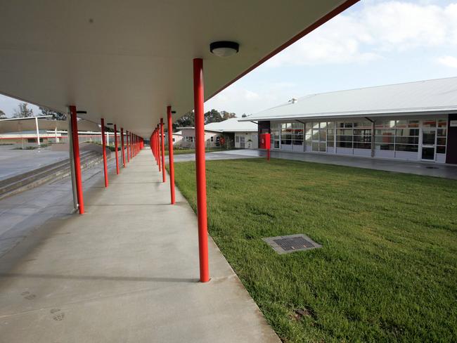 Inside Juniperina Juvenile Detention Centre at Lidcombe. Picture: Gregg Porteous