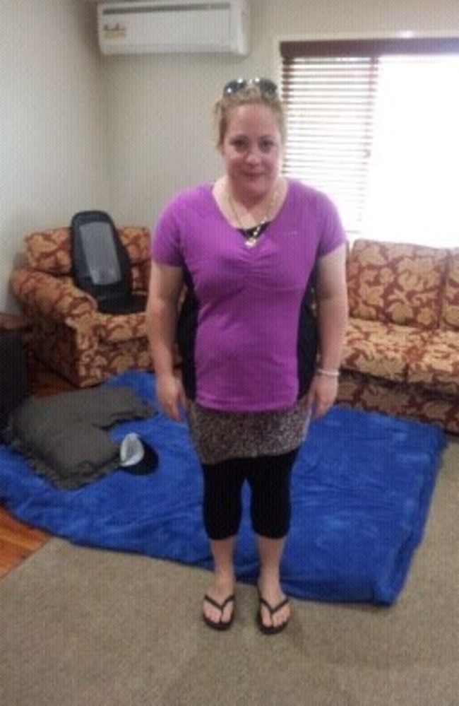 Jala Allouche, 33, from Lake Munmorah, said she was determined to become a ‘better version’ of herself. Picture: Supplied