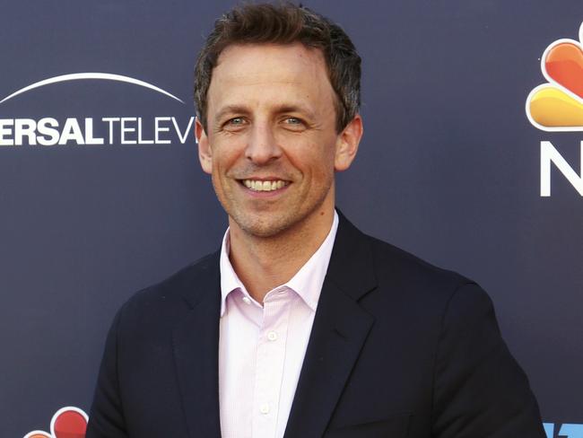 Seth Meyers will host the 75th Golden Globe Awards. Picture: AP