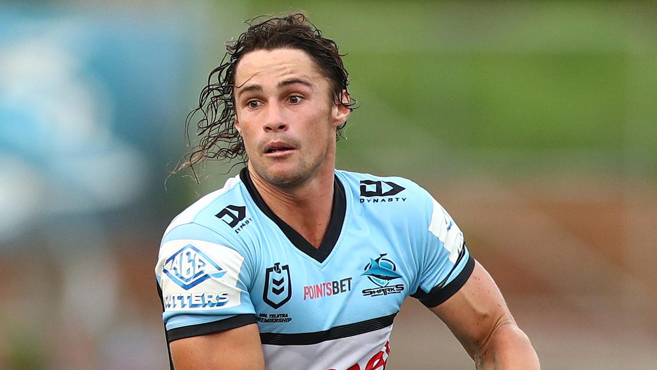 Nicho Hynes has been outstanding for the Sharks. Picture: Mark Metcalfe/Getty Images