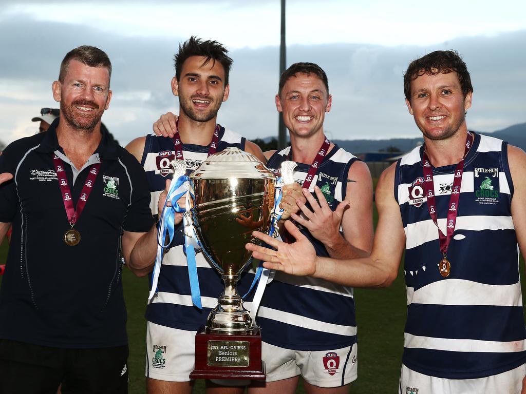 The Port Douglas Crocs beat the South Cairns Cutters in the 2019 AFL ...