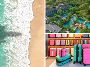 Black Friday has landed early and there are deep discounts on flights, accommodation, luggage and more. Picture: iStock/Luxury Escapes/Facebook @strandbagsStores