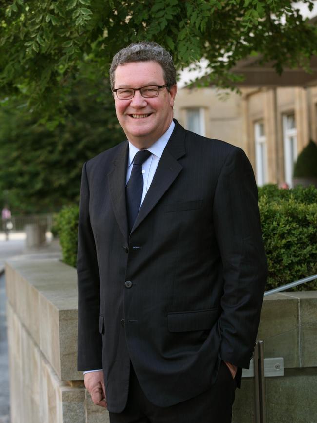 Australian High Commissioner to the United Kingdom Alexander Downer.