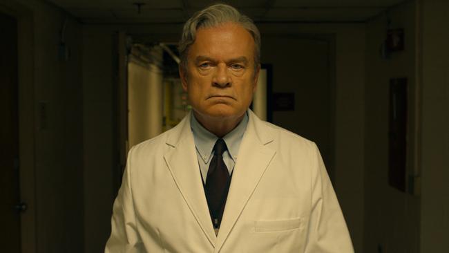 Kelsey Grammer as an emotionally cold doctor in The God Committee. Picture: Vertical Entertainment