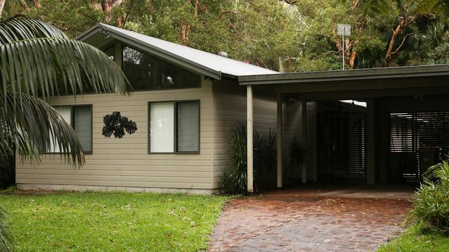 Mr Harwin’s holiday home on the Central Coast. Picture: Peter Lorimer