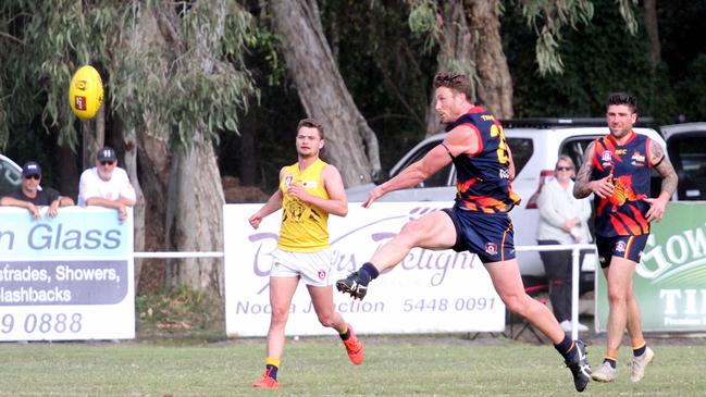 Aaron Laskey Noosa Tigers AFL. Picture: Craig Slaney Photography.