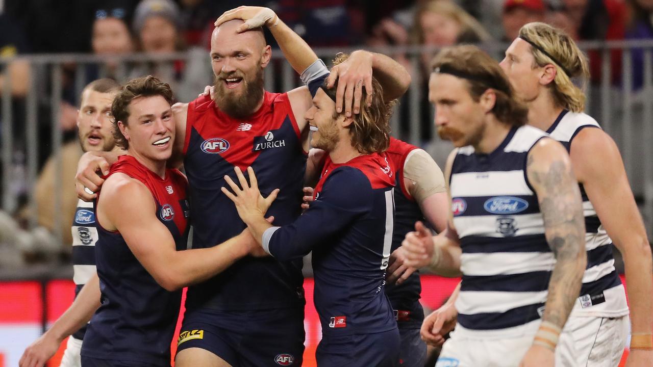 The Dees showed the Cats there are other avenues to success. Picture: AFL Photos/Getty Images