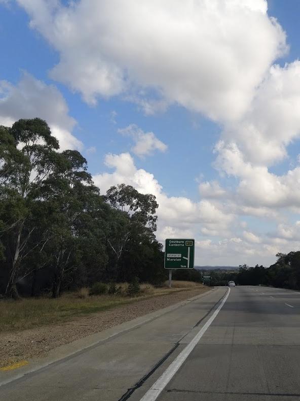 The 62-year-old man fatally struck a tree while driving in Marulan. Picture: Google Maps