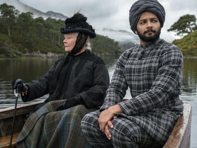 The Queen and an Indian clerk strike up an unlikely friendship in Victoria &amp; Abdul. Getting on was “an instant thing” for co-stars Dench and Fazal. Picture: Universal Pictures