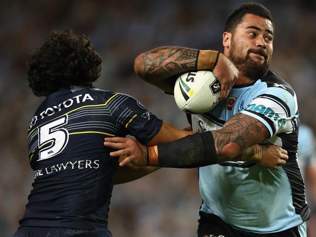 David Riccio says Andrew Fifita will be making headlines for all the right reasons. Picture: Getty Images