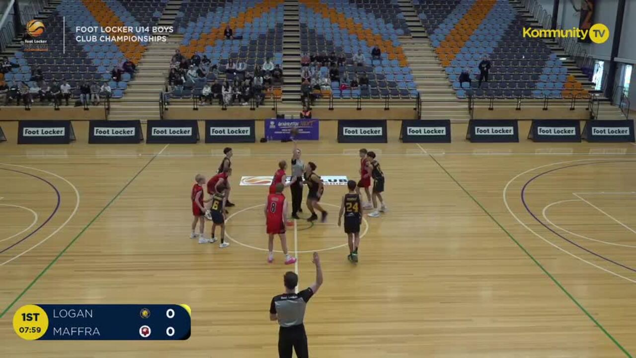 Replay: Logan Thunder v Maffra Eagles (Boys) - 2024 Basketball Australia U14 Club Championships Day 1