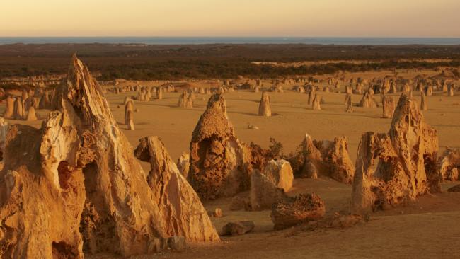 52/71Most beautiful places in Western Australia
The Pinnacles, Nambung National Park - Western Australia
Dotted about Nambung National Park, these limestone outcrops were formed after the ancient sea that was once here, receded. Picture: Tourism Western Australia
See also: Australia's 50 best natural wonders